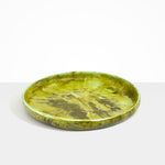 Dinosaur Designs Grand Earth Bowl in Malachite color resin