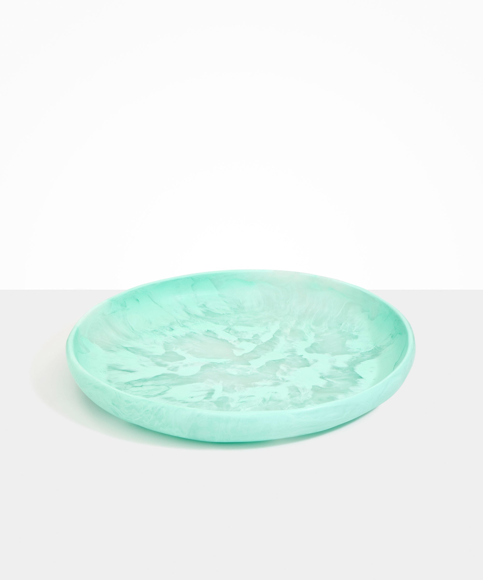 Dinosaur Designs Grand Earth Bowl in Mint color resin