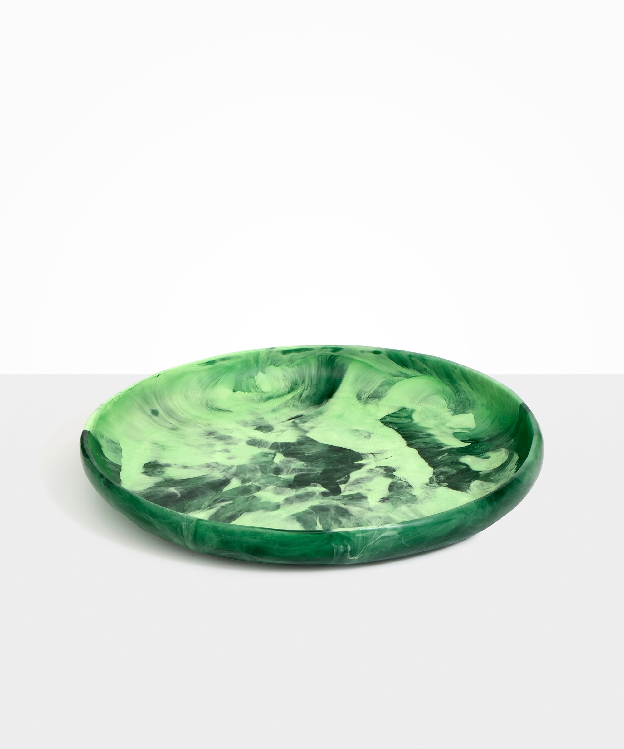Dinosaur Designs Grand Earth Bowl in Moss color resin