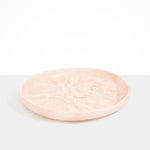 Dinosaur Designs Grand Earth Bowl in Rose Swirl color resin