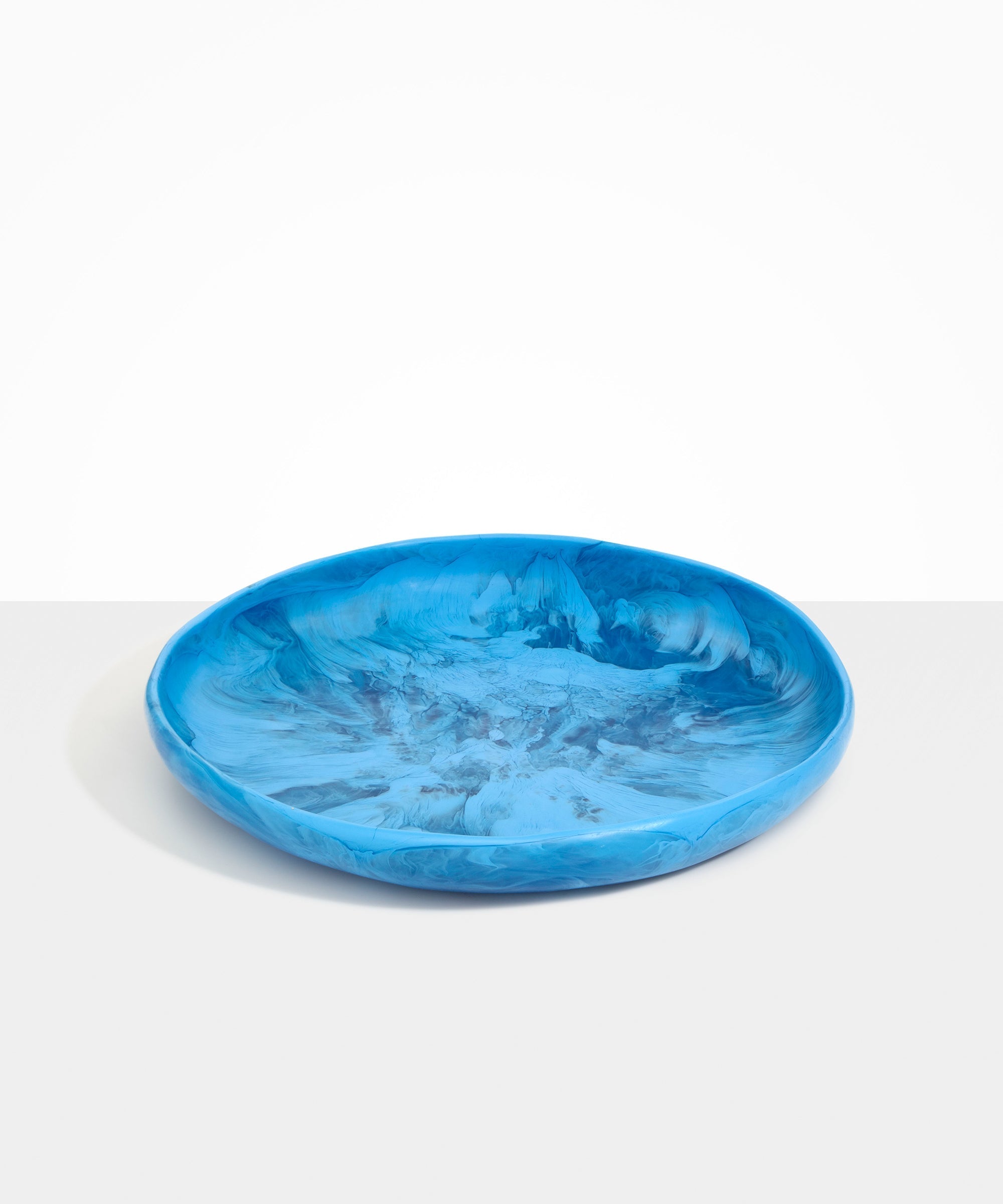 Dinosaur Designs Grand Earth Bowl in Sky color resin