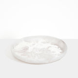 Dinosaur Designs Grand Earth Bowl in Snow Swirl color resin