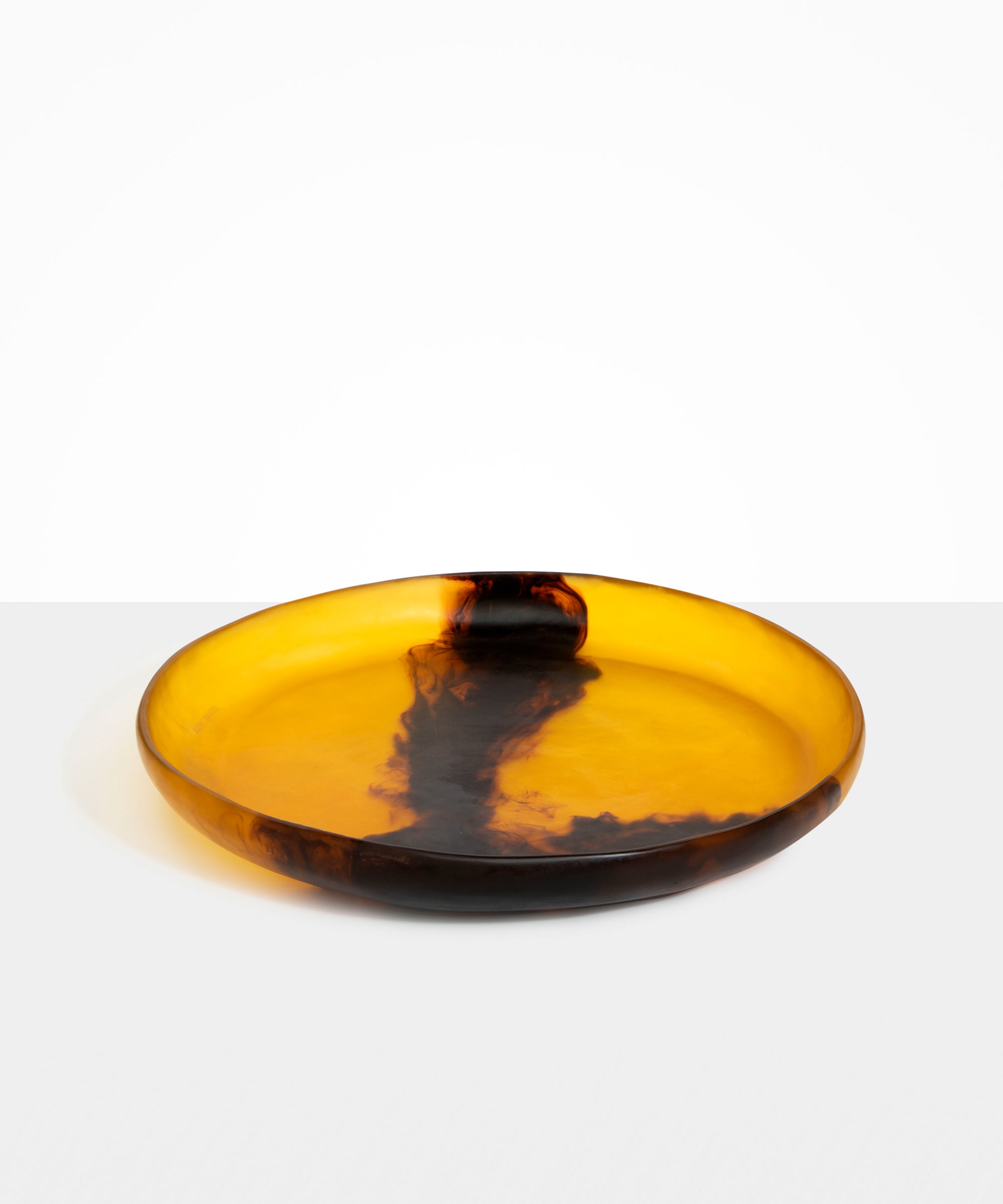 Dinosaur Designs Grand Earth Bowl in Tortoise color resin