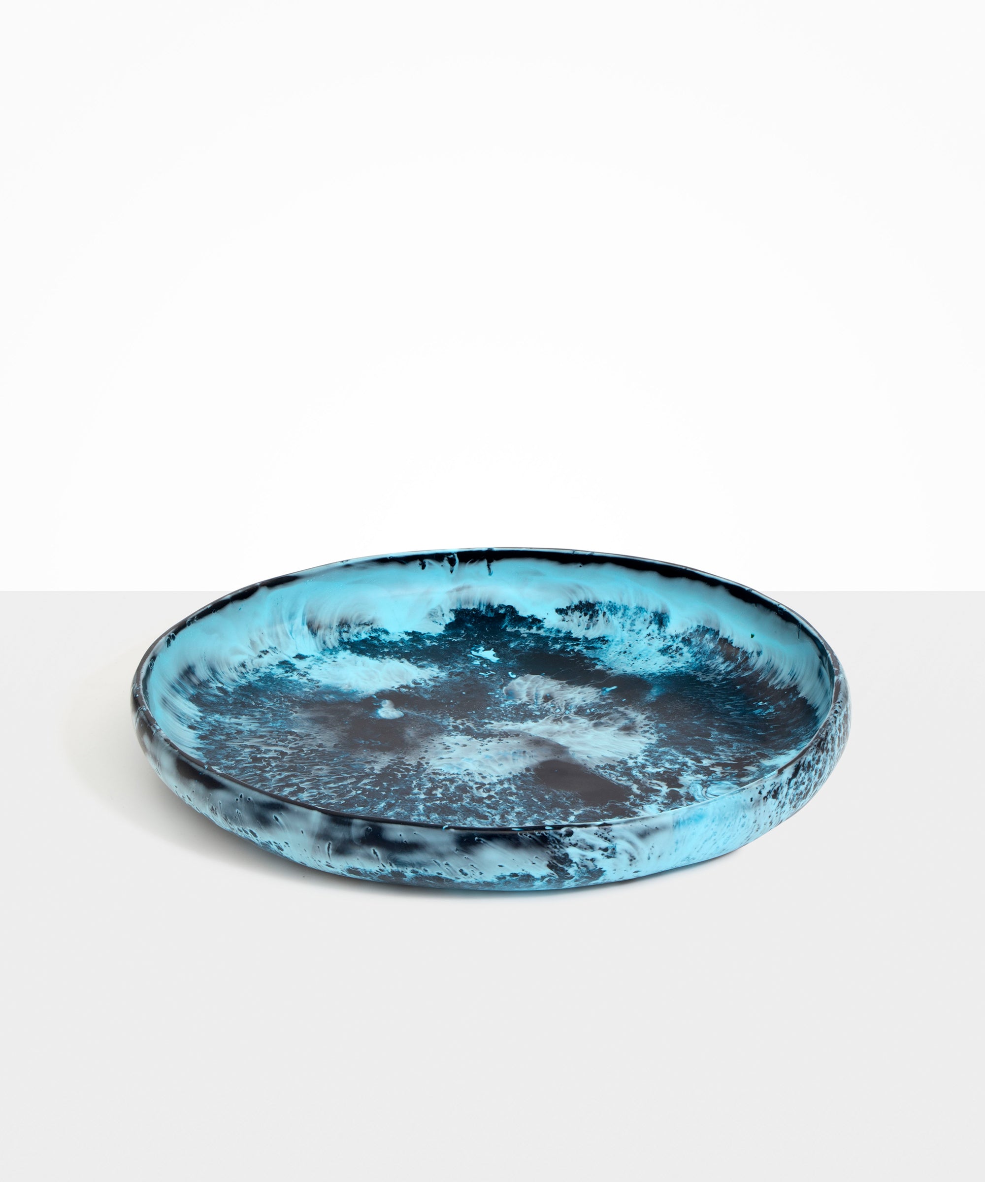 Dinosaur Designs Grand Earth Bowl in Water color resin