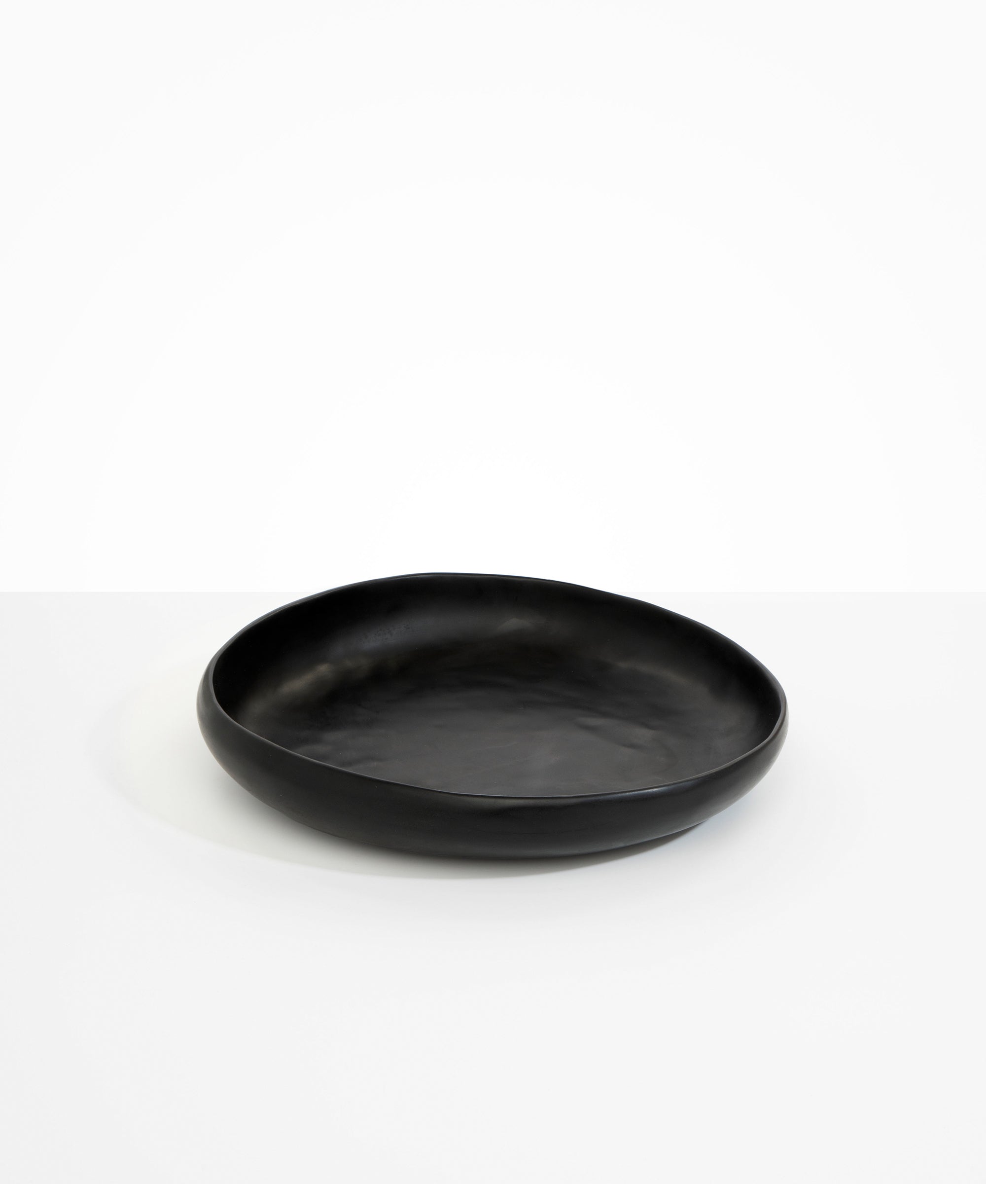 Dinosaur Designs Large Earth Bowl in Black color resin