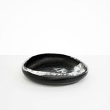 Dinosaur Designs Large Earth Bowl in Black Marble color resin