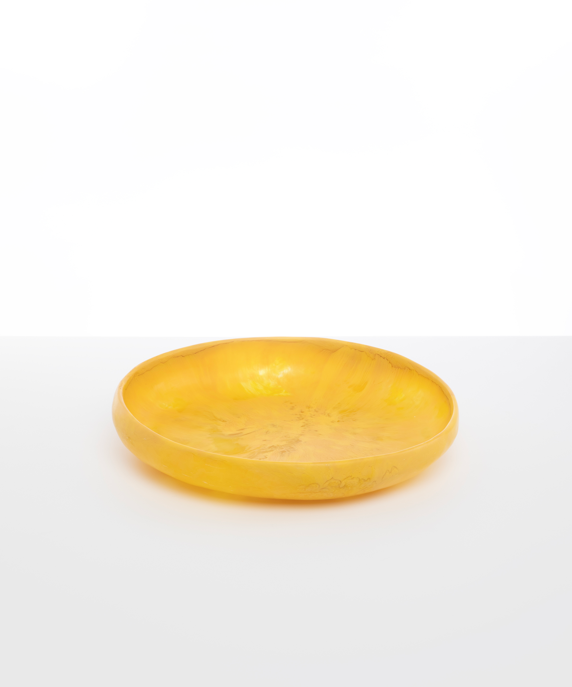 Dinosaur Designs Large Earth Bowl in Honeycomb color resin