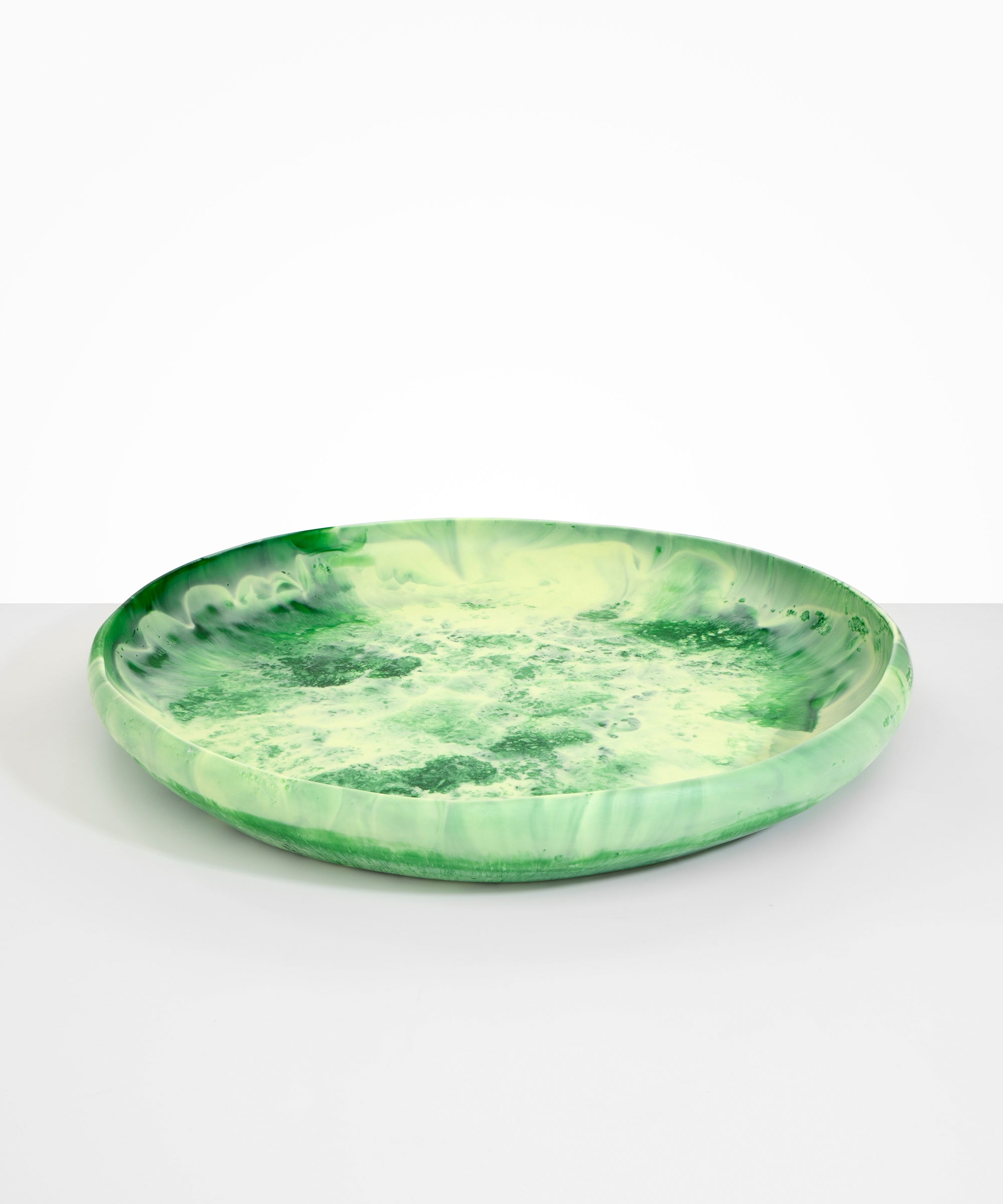 Dinosaur Designs Extra Large Earth Bowl in Grass color resin