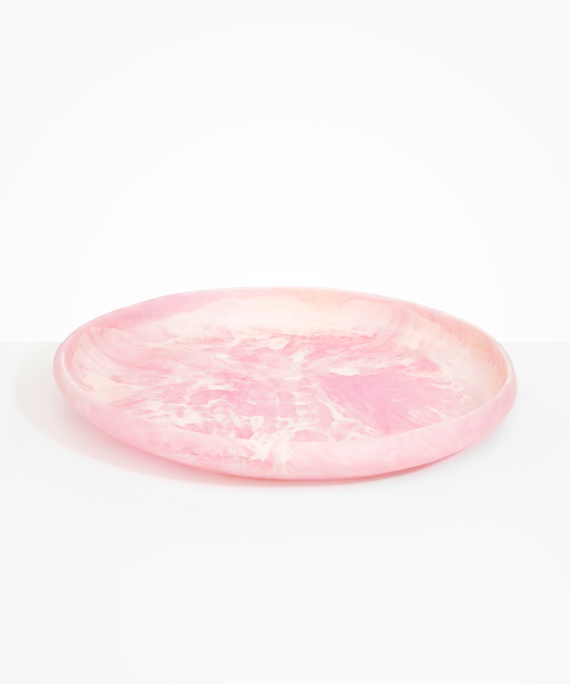 Dinosaur Designs Extra Large Earth Bowl in Shell Pink color resin