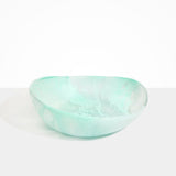 Dinosaur Designs Large Flow Bowl in Mint color resin