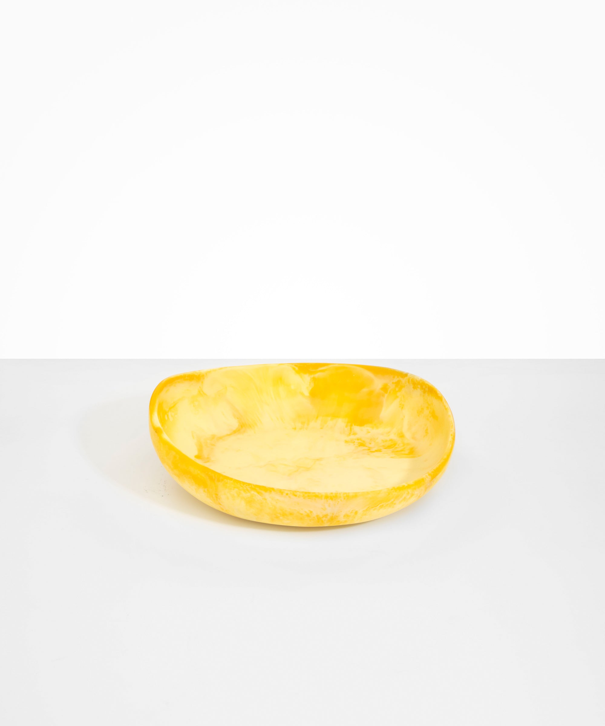 Dinosaur Designs Medium Flow Bowl in Daisy color resin