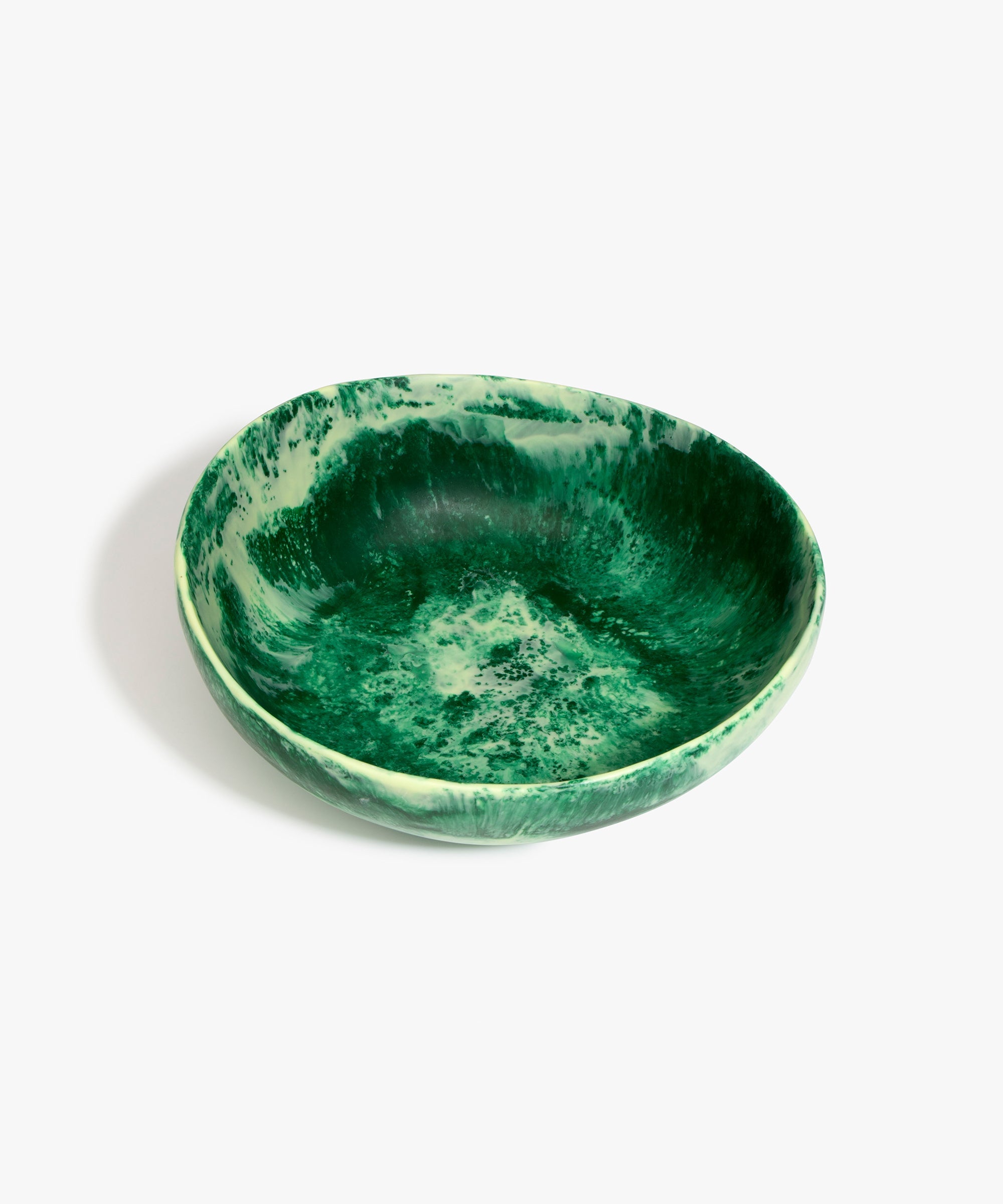 Dinosaur Designs BWLFLOSAL flow salad bowl GRASS
