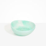 Dinosaur Designs Flow Salad Bowl in Mint color resin