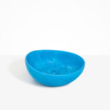 Dinosaur Designs Flow Salad Bowl in Sky color resin