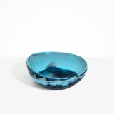 Dinosaur Designs Flow Salad Bowl in Water color resin