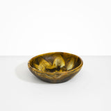 Dinosaur Designs Large Salad Bowl in Malachite color resin