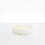 Dinosaur Designs Medium Rock Bowl in Chalk Swirl color resin