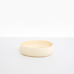 Dinosaur Designs Medium Rock Bowl in Cream color resin