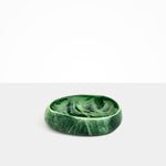 Dinosaur Designs Medium Rock Bowl in Moss color resin