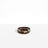 Dinosaur Designs Small Rock Bowl in Cappuccino color resin