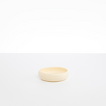 Dinosaur Designs Small Rock Bowl in Cream color resin