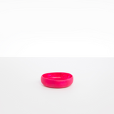 Dinosaur Designs Small Rock Bowl in Flamingo color resin