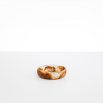 Dinosaur Designs Small Rock Bowl in Light Horn color resin