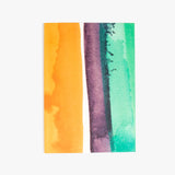 Dinosaur Designs Watercolor 2 Greeting Card in Bright color resin