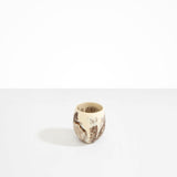 Dinosaur Designs Large Rock Cup in Cappuccino color resin