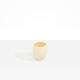 Dinosaur Designs Large Rock Cup in Cream color resin
