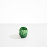 Dinosaur Designs Large Rock Cup in Moss color resin