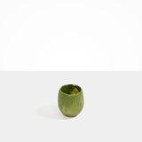Dinosaur Designs Large Rock Cup in Olive color resin