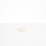 Dinosaur Designs Small Drift Dish in Chalk Swirl color resin