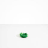 Dinosaur Designs Small Drift Dish in Grass color resin