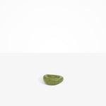Dinosaur Designs Small Drift Dish in Olive color resin