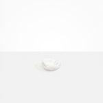 Dinosaur Designs Small Drift Dish in Snow Swirl color resin