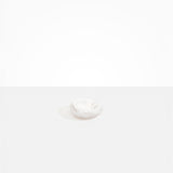 Dinosaur Designs Small Drift Dish in Snow Swirl color resin