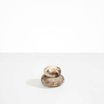 Dinosaur Designs JARPEBMED medium pebble jar CAPPUCCINO