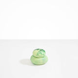 Dinosaur Designs Medium Pebble Jar in Grass color resin