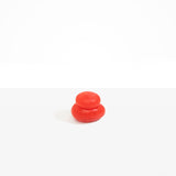 Dinosaur Designs Medium Pebble Jar in Poppy color resin