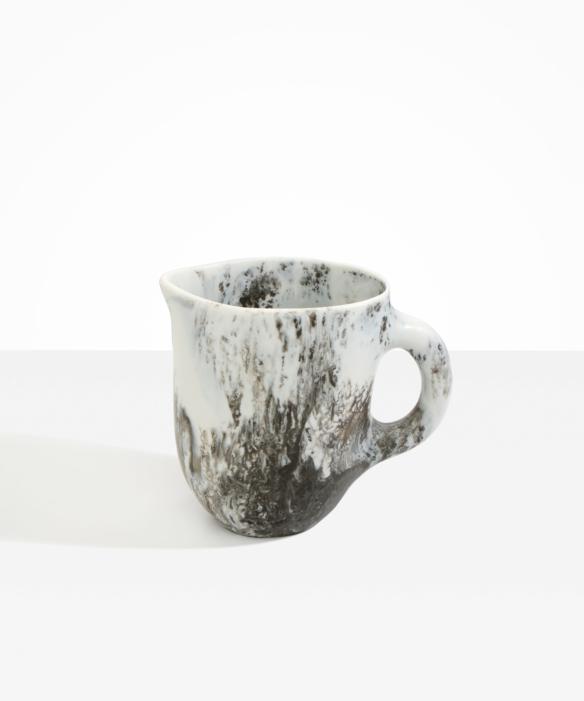 Dinosaur Designs Large Rock Jug in Granite color resin