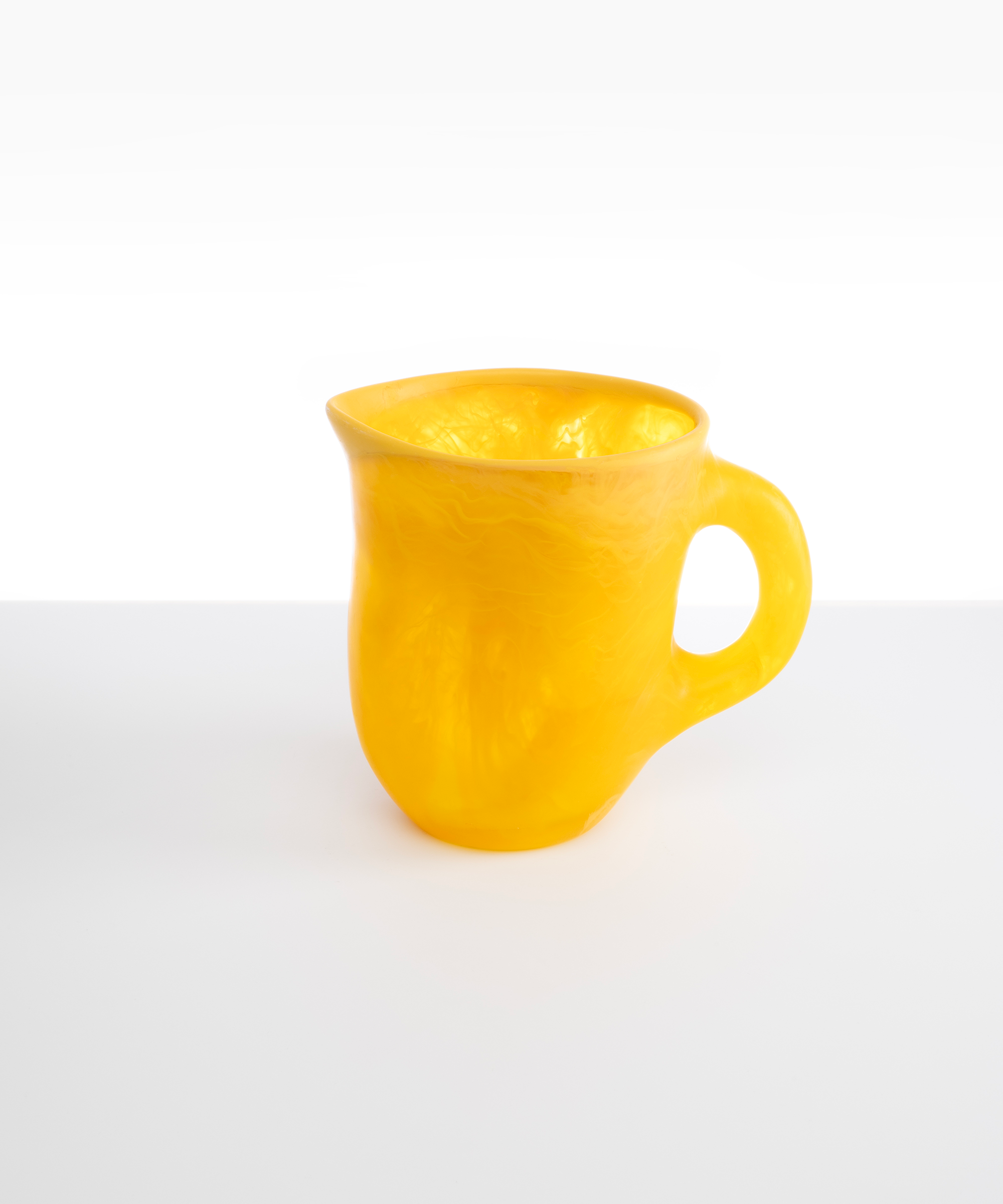 Dinosaur Designs Large Rock Jug in Honeycomb color resin