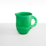 Dinosaur Designs Large Rock Jug in Leaf color resin