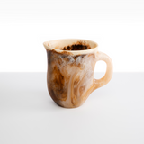 Dinosaur Designs Large Rock Jug in Light Horn color resin