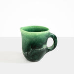Dinosaur Designs Large Rock Jug in Moss color resin