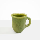 Dinosaur Designs Large Rock Jug in Olive color resin