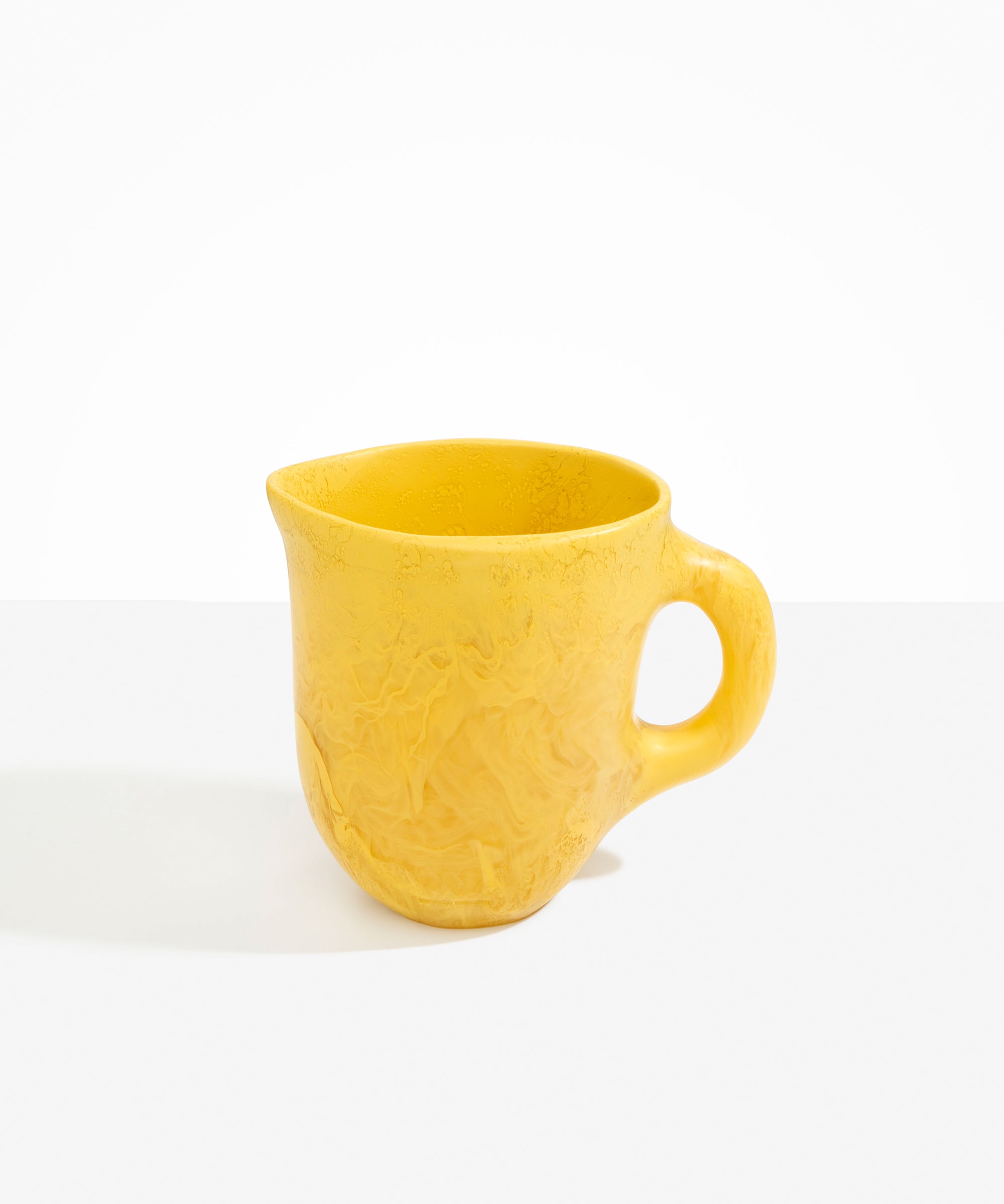 Dinosaur Designs Large Rock Jug in Pollen color resin