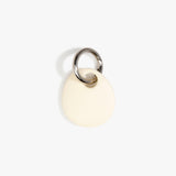 Dinosaur Designs KEYPLNERT GM earth keyring CREAM