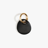 Dinosaur Designs Earth Keyring in Black color resin with Brass Metal