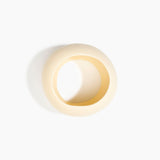 Dinosaur Designs LBPLNBLD boulder bangle CREAM